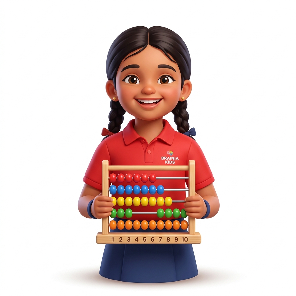 Girl with Abacus